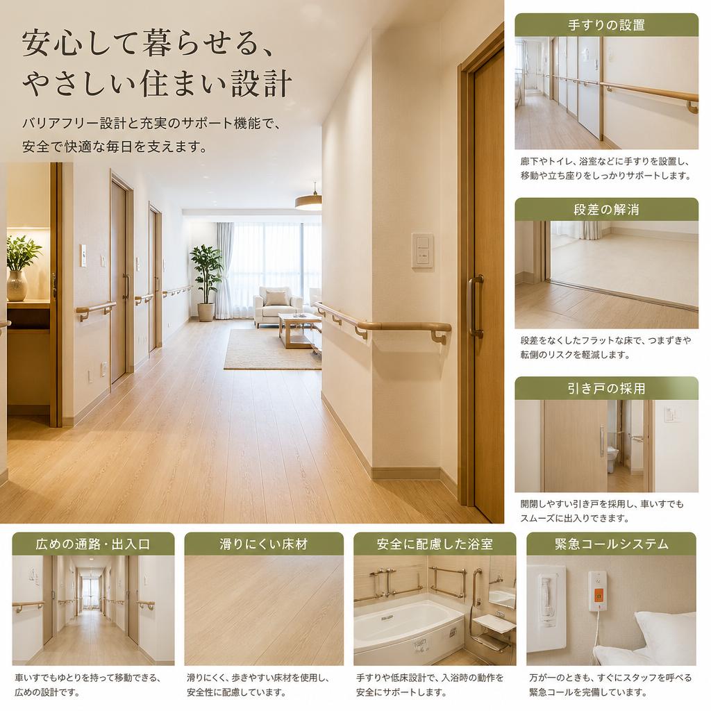 高齢者サポートの考慮
